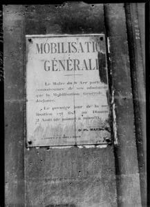 rue-royale-paris-guerre 1914-mobilsation