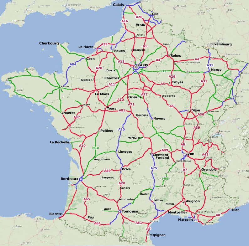 france-carte-autoroute-route